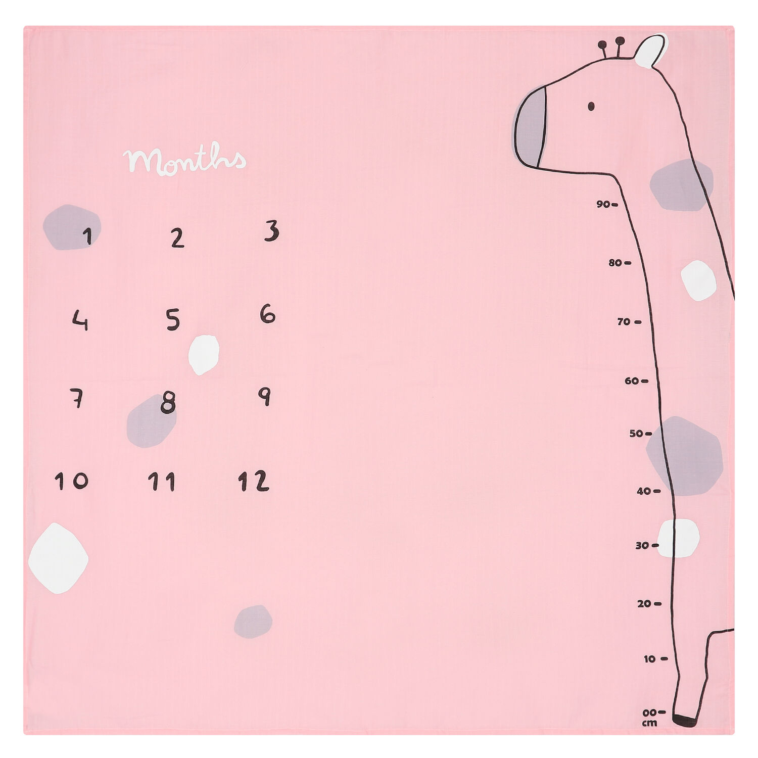 قماط باللون الأبيض والوردي (قطعتان), 2, hi-res